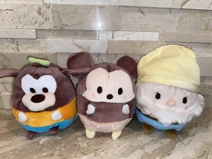 DISNEY STORE UFUFY PLUSH LOT OF 3 - Picture 1 of 2