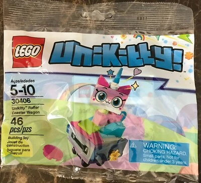 LEGO Unikitty Roller Coaster Wagon Polybag 30406 New, Sealed! - Image 1 of 2