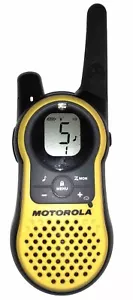 Radio Walkie-Talkie de dos vías portátil Motorola Talkabout MH230R amarillo PROBADO - Imagen 1 de 2