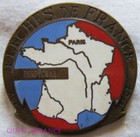 BG10233 - INSIGNE BADGE CYCLOTOURISME - FLECHES DE FRANCE - PERPIGNAN FFCT- ACP