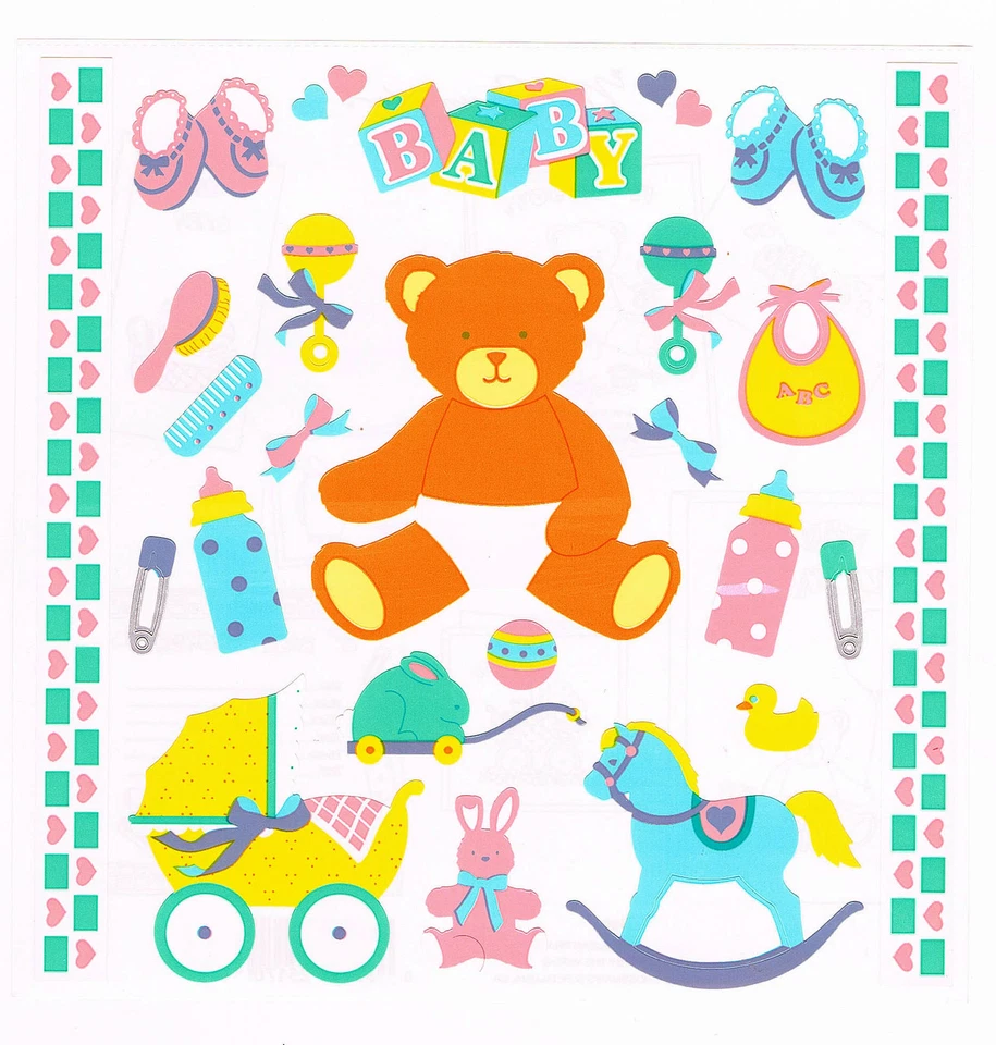 MRS ROSSMANS BABY #2 НАКЛЕЙКА ЛИСТ BN & NLA - Изображение 1 из 1