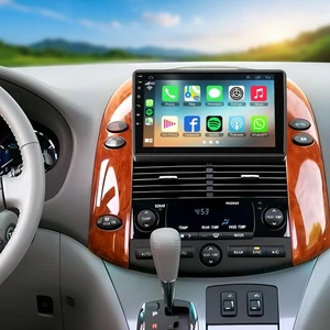4G+64G Autoradio für Toyota Sienna 2004-2010, Wireless Carplay&Android Auto mit... - Bild 1 von 8