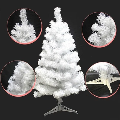 Artificial white red green Christmas Tree 1.97ft/60cm 7colors festival decoratio - Image 1 of 4