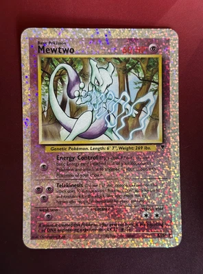MEWTWO S4/S4 Legendary Collection JUMBO BOX TOPPER  RH holo Pokemon TCG card PL - Image 1 of 4