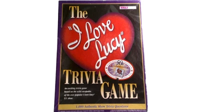 Vintage I Love Lucy Trivia Board Game 50th Anniversary 2001 Talicor Rules Cards - Image 1 of 4
