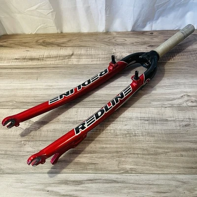 Redline Aluminum 1 1/8 Threadless Cyclocross Fork 700C 164mm Rim Brake Disk QR - Image 1 of 4