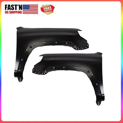 Set of 2 Front Driver and Passenger Side Fender Fit For 2010-2023 Toyota 4Runner Foto 1 de 4