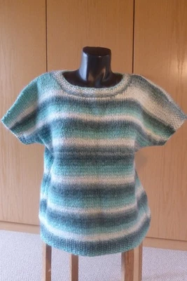 DAMEN Pullover - Unikat - Selbstgestrickt - Größe siehe Beschreibung - - Bild 1 von 3