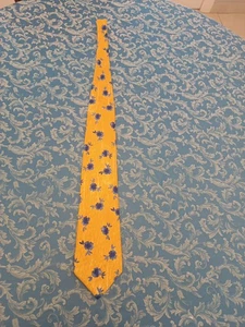 CRAVATTA OLIVER VALENTINO ALL SILK TIE 100% SETA VINTAGE KRAWATTE Hj - Imagen 1 de 19