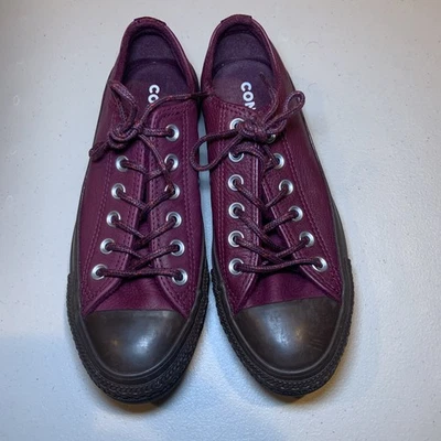 Zapatillas deportivas Converse Chuck Taylor para mujer talla 6,5 All Star marrón granate [P6] Foto 1 de 4