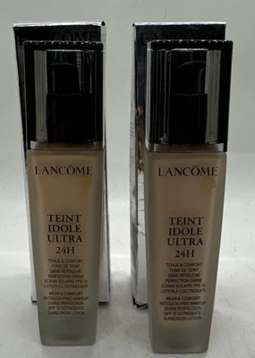 Lot Of 2 Lancome Ivoire (N) & (W) Teint Idole Ultra 24H Long Wear Foundation 1oz - Image 1 of 3