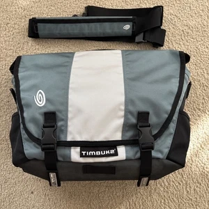 Timbuk2 Clásico Mensajero Bandolera Bolso para Laptop Viaje Gris Negro - Imagen 1 de 12
