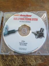 Auto Zone - Rack & Pinion Steering System (DVD, 2008)[DISC ONLY] SHIPS FAST&SAFE
