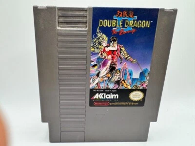 Double Dragon II 2 (Authentic Nintendo NES) NTSC -TESTED- Good Condition - Image 1 of 3