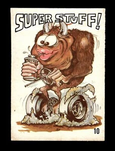 1969 Donruss Odd Rods Stickers #10 Super Stuff - Picture 1 of 2