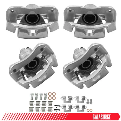 4X Front & Rear Brake Calipers w/ Brackets for 2004 2005- 2007 Toyota Highlander - Image 1 of 4