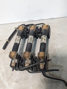Lot of 3 Fusetron FRS-R-15 Dual-Element Time-Delay Fuses, 15a, 600v w\Fuse Block - Picture 1 of 3