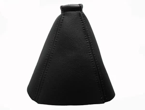Schwarz Faden Echtleder Schaltmanschette Schaltsack Für FORD GALAXY 2006-2015 - Bild 1 von 1