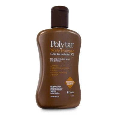 Polytar Shampoo 150ml - Coal Tar Scalp Cleanser - Image 1 of 4