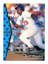 1995 SP Baseball # 65 Raul Mondesi - Los Angeles Dodgers	