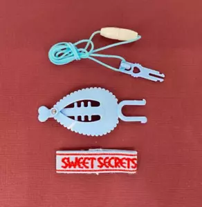Vintage Galoob 1985 - Dulces Secretos - Clip de pelo, collar y pulsera Lote C - Imagen 1 de 8