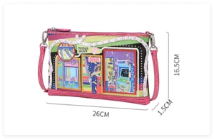 vendula London arcade pouch bag sleep eat arcade repeat so much fun - Picture 1 of 3