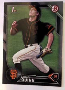 2016 BOWMAN DRAFT 1ST BOWMAN SILVER PAPER HEATH QUINN 228/499 - Picture 1 of 2