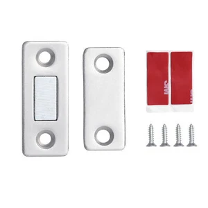 1Set Drawer Magnetic Door Catch Ultra Thin Cabinet Furniture Latch For Sliding - Picture 1 of 9