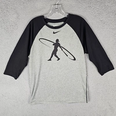 Camisa de béisbol Nike Griffey Swingman Dri Fit mediana atlética gris 807115 Foto 1 de 4