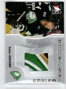 2005-06 ITG Heroes and Prospects Emblems #GUE38 Rob Schremp *#/30 - Picture 1 of 1
