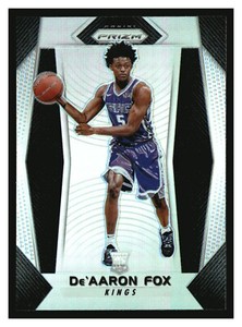 2017-18 Panini Prizm De'Aaron Fox RC Silver Prizm Kings Rookie #24