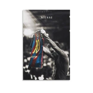 Football Star Lionel Retro Soccer Player Canvas Painting Wall Art Home Decor - Picture 1 of 12
