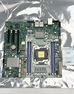 NEW Supermicro X10SRM-TF Motherboard Micro ATX - NO I/O SHIELD - Picture 1 of 4