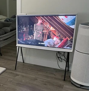 SAMSUNG 43' Class Serif QLED - 4K UHD Quantum HDR Smart TV with Alexa Built-in - Picture 1 of 1
