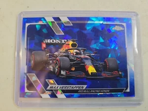 2021 Topps Chrome Formula One Sapphire Max Verstappen 98 - Picture 1 of 2