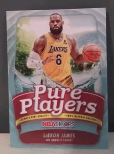LEBRON JAMES 2022-23 Panini NBA Hoops PURE PLAYERS insert #8  Los Angeles Lakers - Picture 1 of 2