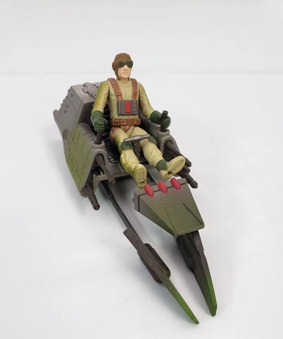 Star Wars Expanded Universe Speeder Bike Rebel Pilot 3.75" Joe Johnston Cover