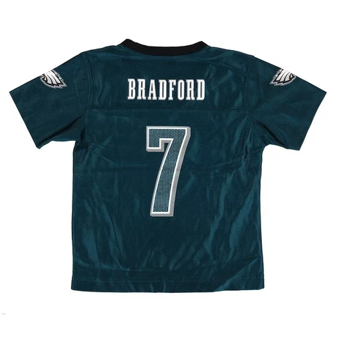 Sam Bradford NFL Philadelphia Eagles Replica Home Jersey Infant Toddler 4T Cover