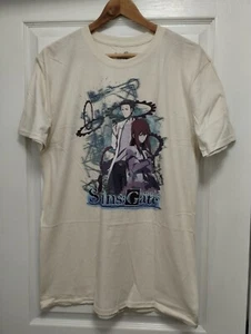 New Steins Gate Anime Generated T -Shirt sz large - Picture 1 of 3