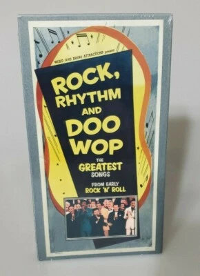 ROCK, RHYTHM AND DOO WOP THE GREATEST SONGS FROM EARLY ROCK 'N' ROLL (VHS Tape) - Image 1 of 3
