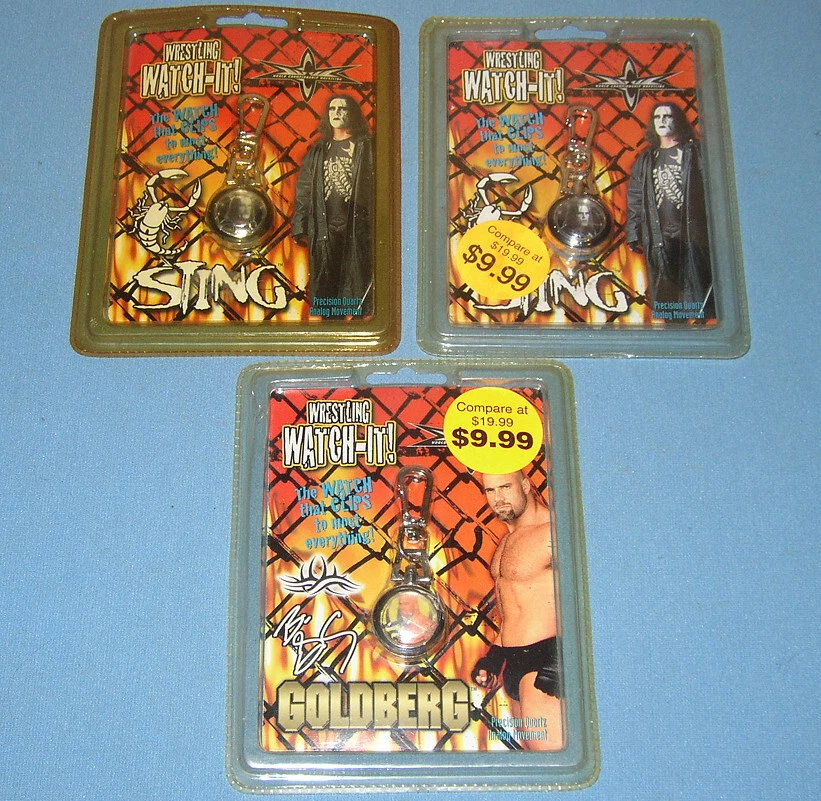 Vintage Sting Watch-it Watch 1999 WCW Wrestling TNA NWO WWE WWF AEW ECW