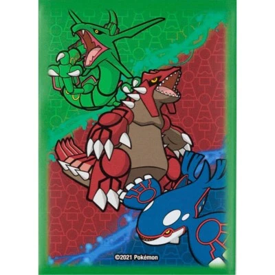 THE POKÉMON COMPANY INTERNATIONAL 1 sleeve Rayquaza & Groudon & Kyogre Legends of Hoenn | Pokémon Center (2022)
