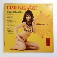 Dom Cortese - Ciao Ragazzi LP Italian Hits Accordion Bikini Girl Pinup cover