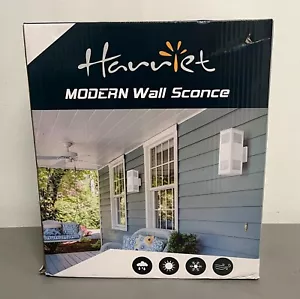 Harriet Outdoor Wall Lights Aluminum Waterproof Modern Sconce -Open Box - NEW A - Picture 1 of 5