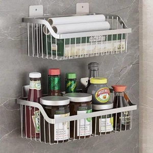 2 Set Fruit Basket For Kitchen Pantry Kitchen Organizers And Storage Sus304 Stai - Picture 1 of 9