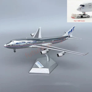 1:400 Patriot Boeing B747-400 N401PW Diecast Aircraft Model+Free Tractor - Picture 1 of 12