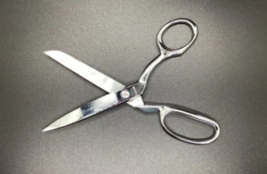 Marks Knife Edge Chrome 406-8 Brazil RH Sewing Shears - 8" Long - Pre-owned - Picture 1 of 6