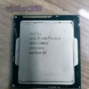 4Th Gen Intel Core i3-4150 LGA1150 Processor CPU Dual Core SR1PJ 3.50GHz - Picture 1 of 1