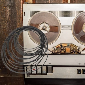50 Pezzi Nastro in Gomma per Registratore Cinghia Lettore Cassette Cinghia Ricambio Trasmissione - Foto 1 di 9