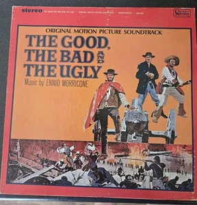 The Good The Bad And The Ugly Vinyl Record Soundtrack UAS 5172 Stereo W/ Sleeve - Picture 1 of 4